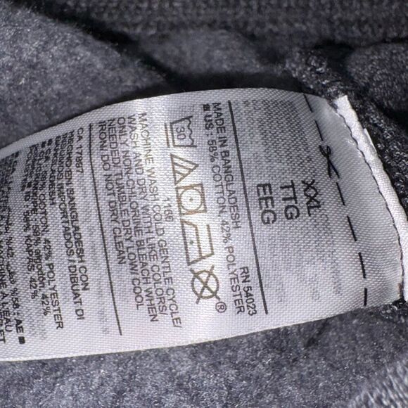 gray fleece shorts nwot size xxl - Picture 9 of 9